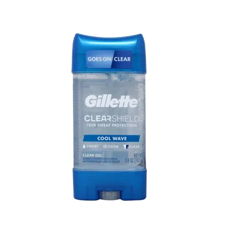 Gillette Clear Gel Antiperspirant & Deodorant Cool Wave - 107g| جيليت كلير جل مزيل تعرق للرجال -107 غرام