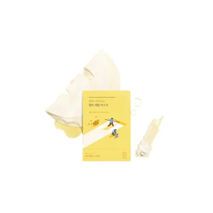 Round Lab Vita Niacinamide Dark Spot Serum Mask - 1ea - 20ml | راوند لاب ماسك بالنياسيناميد - 20مل