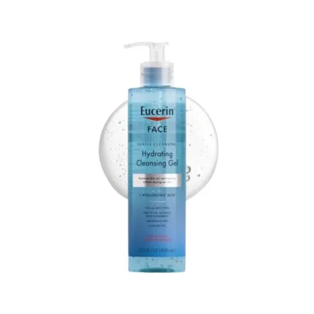 Eucerin Face Gentle Cleansing Hydrating Cleansing Gel - 400ml| يوسيرين جل التنظيف المرطب اللطيف للوجه-400 مل