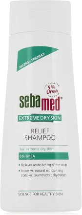 Sebamed Urea Relief Shampoo 5% - 200ml | سيباميد شامبو يوريا 5% للفروة الجافة و الحكة - 200 م