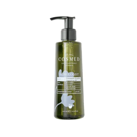 Cosmed Skinologist - Pineapple Enzyme Cleansing Oil -200ml | كوزميد غسول زيتي بأنزيم الأناناس - 200 مل