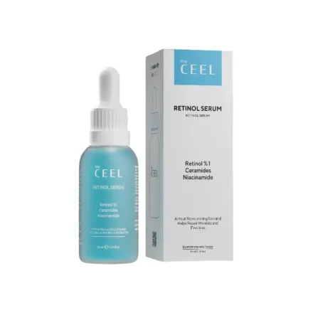the CEEL Retinol Serum Anti-Wrinkle and Anti-Aging - 30ml | ذا سيل سيروم الريتينول المضاد للتجاعيد - 30 مل