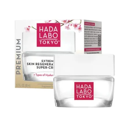 Hada Labo Premium Night EXTREME SKIN REGENERATOR - SKIN REGENERATING CREAM - 50ML | هادا لابو كريم مرطب ليلي لتجديد البشرة - 50 مل