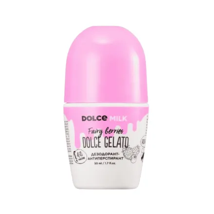 DOLCE MILK Fairy Berries Dolce Gelato - 50ml | دولتشي ميلك مزيل تعرق رول اون - 50 مل