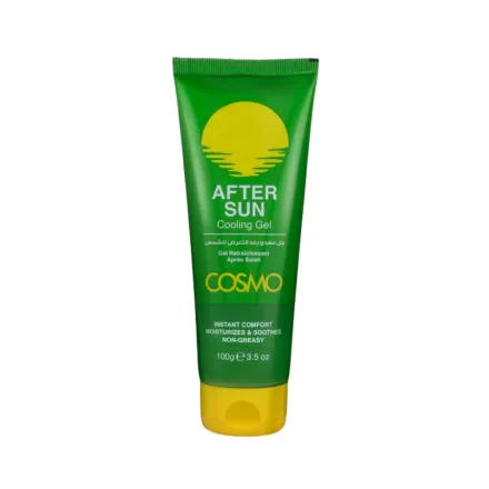 COSMO COSMETICS AFTER SUN COOLING GEL - 100g | كوزمو كوزماتيكس جل مهدئ ومنعش بعد التعرض للشمس - 100 غ