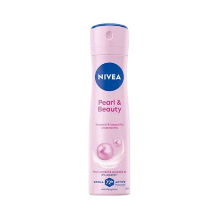 Nivea Deodoran Sprary Pearl & Beauty - 200ml | نيفيا مزيل تعرق بيرل آند بيوتي – 200 مل