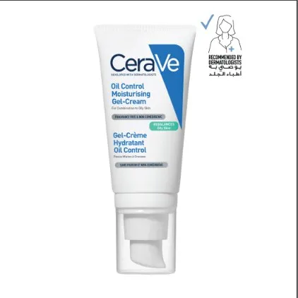 CeraVe Oil Control Moisturising Gel-Cream for Oily Skin - 52ml | سيرافي مرطب جيل كريم للبشرة الدهنية الى المختلطة - 52 مل
