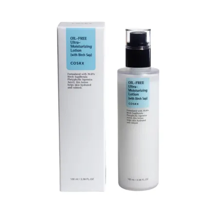 Cosrx Oil Free Ultra Moisturizing Lotion - 100ml | كوزركس مرطب لوشن للوجه خالي من الزيوت - 100 مل - 100 مل