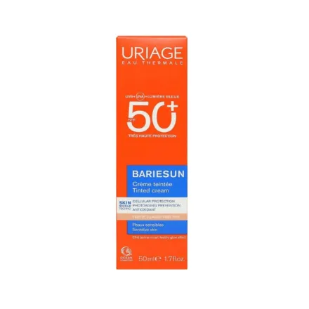 Uriage Bariesun Light Tinted Cream SPF 50 - 50ml | يورياج كريم واقي شمسي مع لون فاتح spf50 - 50 مل
