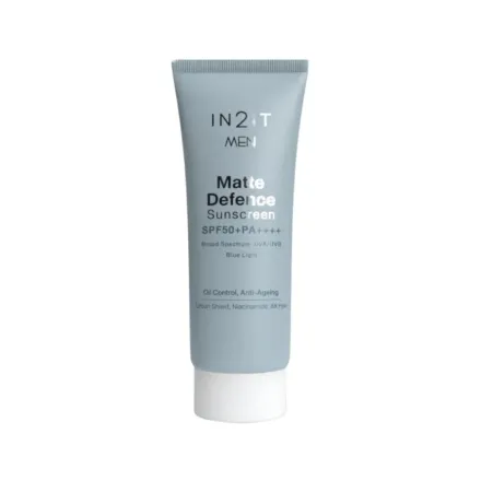 In2It Men Matte Defence Sunscreen Spf50 Pa - 40g | ان تو ات كريم واقي شمسي للرجال spf50 - 40 غرام
