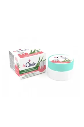 dr.Clinic toothpaste Powder With Mountain thyme Extract - 40g | دكتور كلينك بودرة تنظيف الأسنان بخلاصة الزعتر الجبلي - 40 غ