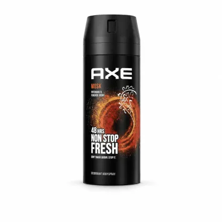 AXE Deodorant Body Spray For Men Musk -150ml | اكس مزيل تعرق للرجال برائحة المسك - 150 مل