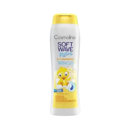 Cosmaline Soft Wave Camomile Tear Free Shampoo For Kids - 400ml |كوزمالين شامبو سوفت ويف بالبابونج للأطفال بدون دموع 400 مل