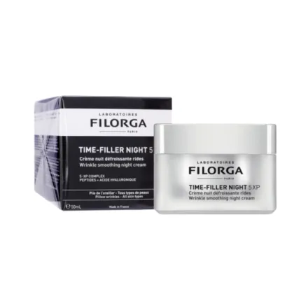 FILORGA TIME-FILLER NIGHT 5XP - Wrinkle-smoothing night cream - 50ml | فيلورجا كريم ليلي مضاد للتجاعيد- 50مل
