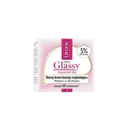 Lirene Effect Glassy Hydrating Nourishing Cream SPF 50 - 50ml | ليرين كريم مرطب نهاري سحب50 - 50مل
