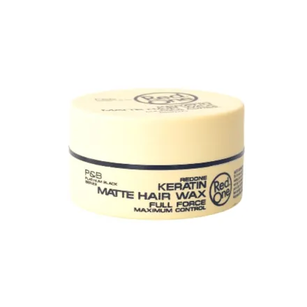Red One Keratin Matte Hair Wax Full Force - 150ml | ريد ون شمع شعر مطفي كيراتين - 150مل