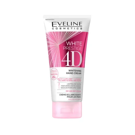 Eveline White Prestige 4D Whitening Hand Cream - 100ml | ايفلين كريم لتفتيح اليدين - 100 مل