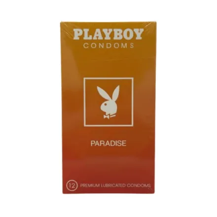 PLAYBOY Condoms Paradise - 12 Pcs |بلاي بوي واقي ذكري بارايدس- 12 قطعة