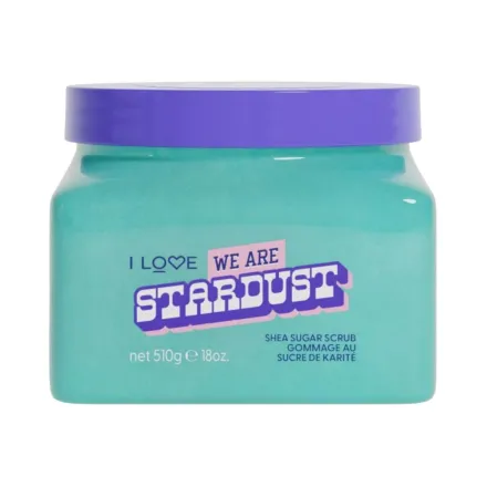 I Love - We Are Stardust Shea Sugar Body Scrub - 510g | اي لوف مقشر للجسم وي ار ستارداست - 510 غ