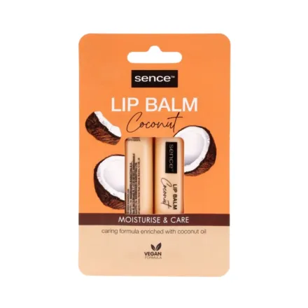 Sence Beauty Lip Balm Coconut Moisturise & Care - 4,3g | سينس بيوتي مرطب الشفاه بجوز الهند للترطيب والعناية - ٤.٣ غ