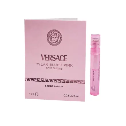 VERSACE Sample DYLAN BLUSH PINK EDP 1ml | فيرساتشي عينة عطر ديلان بلش بينك للنساء - 1مل