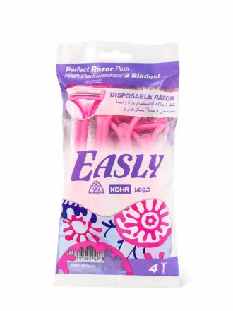 KOHR Perfect Razor Plus High Performance 2 Blades - Pcs 4 | كوهر شفرات حلاقة نسائية شفرتين - 4 قطع