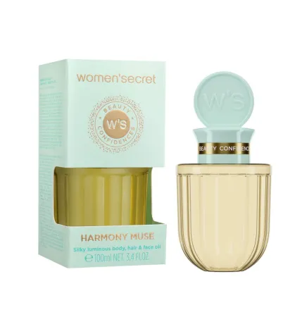 Women’Secret Harmony Muse Body, hair & face oil - 100ml | ومن سيكرت زيت للوجه وللشعر هارموني ميوز - 100 مل