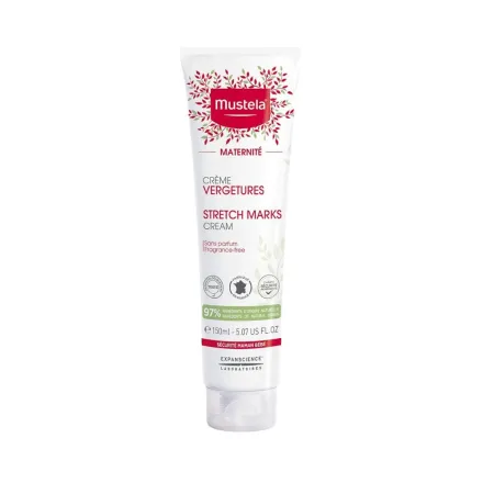 Mustela Stretch Marks Cream - 150ml | موستيلا كريم لعلاج علامات التمدد – 150 مل