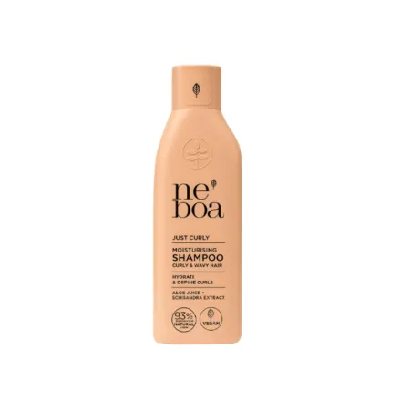 Neboa Hair shampoo Just Curly Moisturising Curly & Wavy Hair - 300ml | نيبوا شامبو مرطب للشعر المجعد والمموج - 300مل