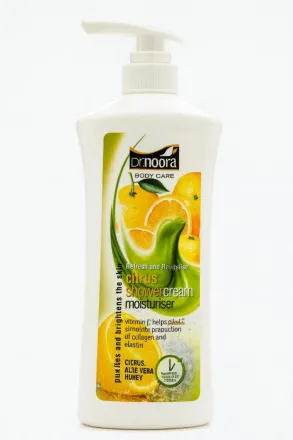 Dr.Noora Refresh And Revilalise Citrus Shower Cream - 750ml| دكتور نورا كريم الاستحمام المنعش والمغذي بالحمضيات -750 مل