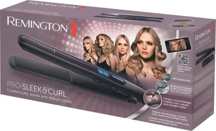 REMINGTON Hair Straightener Pro-Sleek & Curl S6505 | ريمنجتون جهاز فرد الشعر برو سليك اند كيلر