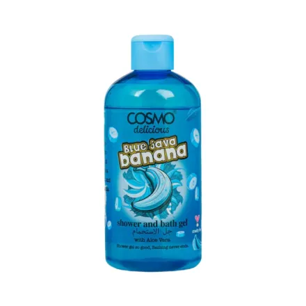 COSMO Blue Java Banana Shower And Bath Gel - 500ml | كوزمو جل الاستحمام بلو جافا بانانا - 500 مل