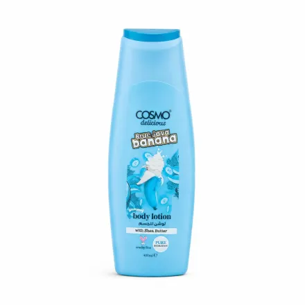 COSMO Blue Java Banana Yummy Body Lotion - 400ml| كوزمو لوشن للجسم -400 مل