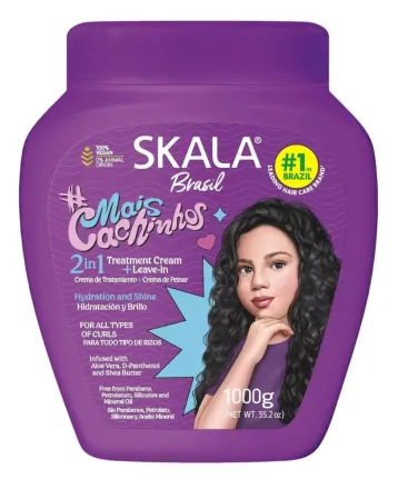 Skala Mais Cachinhos Kids Treatment 2 In 1 - 1000g | سكالا ماسك العلاجي للأطفال 2 ب1 - 1000 غرام