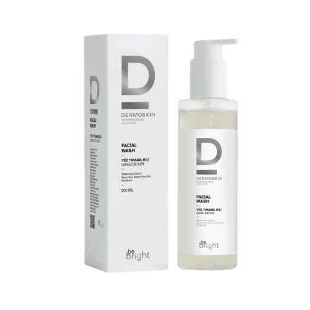 dermo skin Be Bright Facial Wash - 200ml | ديرمو سكين غسول وجه بي برايت - 200مل