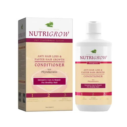 Nutrigrow Anti Hair Loss & Faster Hair Growth Conditioner - 300ml | نايتروجرو بلسم لعلاج التساقط الغني بالكيراتين والفيتامينات