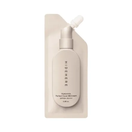 HIDEHERE Hyaluronic Perfect Cover BB Cream - 25ml | هايدهير كريم BB هيالورونيك بيرفكت كوفر - 25 مل