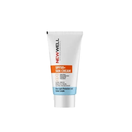 NEW WELL SPF50 Sun Cream Very High Protection - 50g | نيو ويل كريم واقي شمسي spf50 - 50 غرام