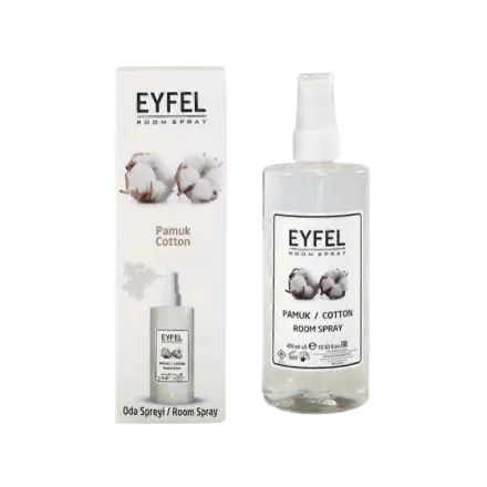 EYFEL Cotton Room Spray - 400ml | ايفل بخاخ معطر برائحة القطن - 400 مل