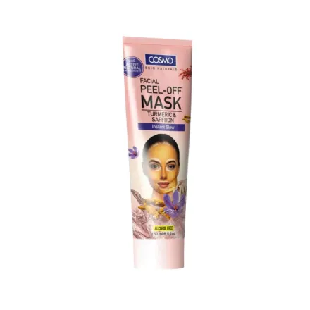COSMO Facial Peel-off Mask Turmeric & saffron - 150ml | كوزمو قناع مقشر بالكركم و الزعفران - 150 مل