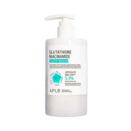 APLB Glutathione Niacinamide Body Wash - 300ml | غسول الجلوتاثيون و النياسيناميد لجسم - 300 مل