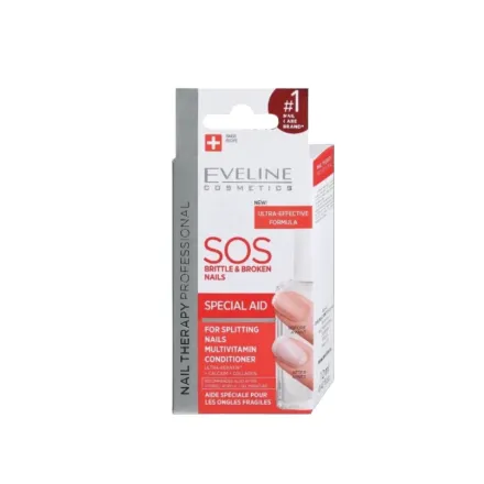 EVELINE Moisturizing vitamin to treat broken and brittle nails - 12ml | ايفلين بلسم لتقوية الأظافر - 122 مل