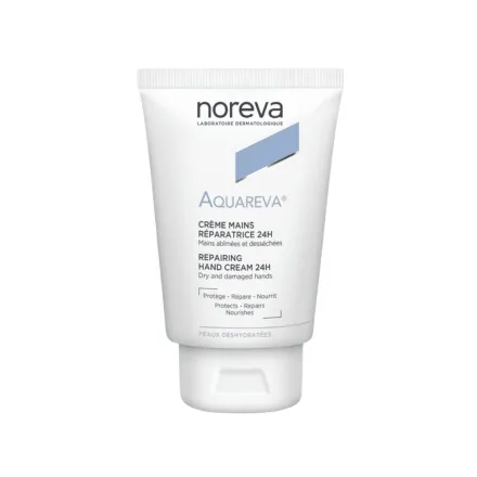 Noreva Aquareva Hand Cream Reparadora 24H - 50ml | نوريفا كريم أكواريفا لليدين ريبارادورا 24 ساعة - 50 مل
