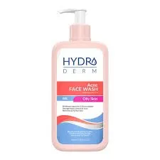 HYDRODERM pump washing gel for oily skin - 350ml | هيدروديرم غسول جل للبشرة الدهنية - 350 مل