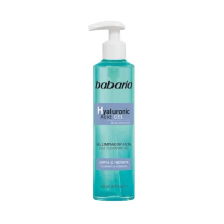 BABARIA Hyaluronic Acid Facial Cleansing Gel - 200ml | باباريا غسول جل بالهيالورونيك اسيد - 200 مل