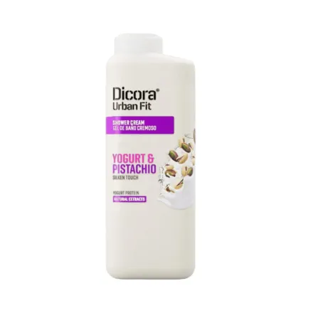 Dicora Urban Fit Detox Yogurt & Pistachio Shower Gel - 400ml | ديكورا شاور جل بالزبادي و الفستق - 400 مل