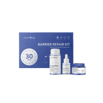 ANYONG Barrier Pepair Kit 3 Steps To Perfect Skin Care | أنيونغ مجموعة ترميم البشرة - 3 قطع