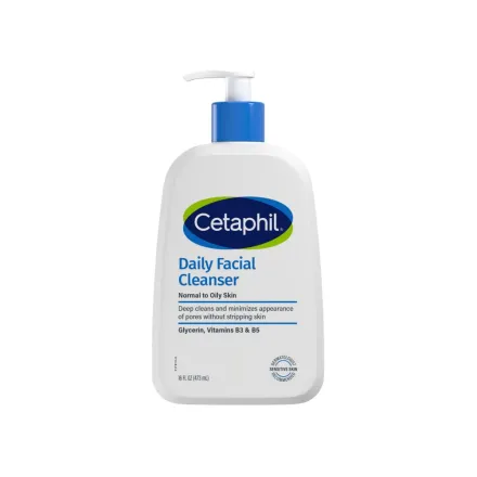 Cetaphil Daily Facial Cleanser -473ml | سيتافيل غسول جل يومي للبشرة - 473 مل