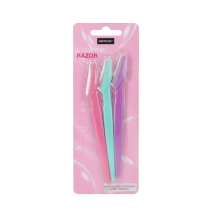 Sence Eyebrow Razor - 3 Pcs | سينس بيوتي شفرة حلاقة الحواجب - 3 قطع