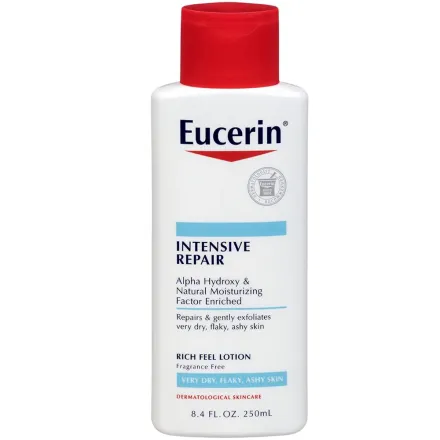 Eucerin Intensive Repair Lotion Very Dry Flaky Skin - 250ml | يوسيرين لوشن إصلاح مكثف للبشرة الجافة جداً والمتقشرة – 250 مل